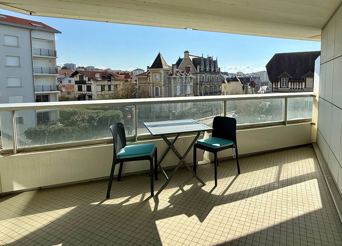 Le balcon de Miramar à Biarritz